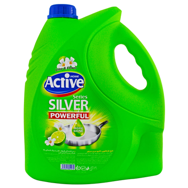 مایع ظرفشویی اکتیو مدل Lime And Flower وزن 3500 گرم