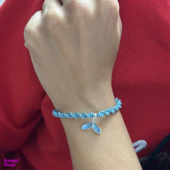 دستبند نقره زنانه مدل دم وال کد 031