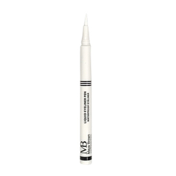 خط چشم ماژیکی مایا براون مدل waterproof شماره mb001 white