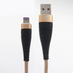 کابل دیتا USB به Lightning شی کاریزما مدل میترا طول 1.8 متر