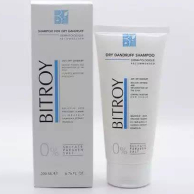 شامپو ضد شوره مو بیتروی مناسب موهای خشک و دارای شوره حجم 200 میلی لیتر