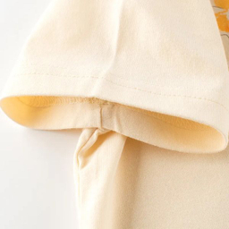 تی شرت آستین کوتاه دخترانه هومنیتی مدل WYKGTSHT9625-BGE