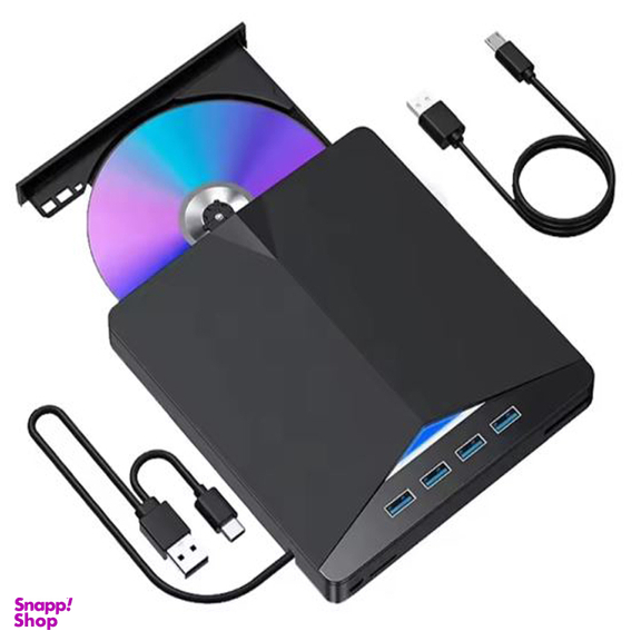 درایو DVD اکسترنال 7 در 1 طرح ایده مدل External DVD Drive Super Slim