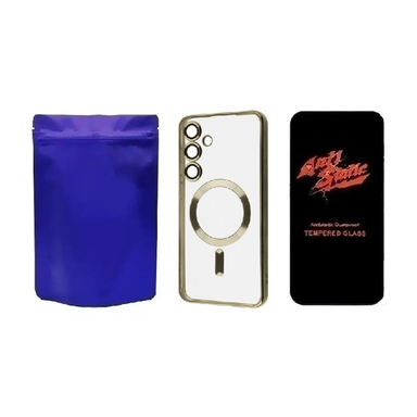 کاور گوشی موبایل مدل Magsafe کد MB مناسب سامسونگ Galaxy S23 FE به همراه محافظ صفحه نمایش Antistatic