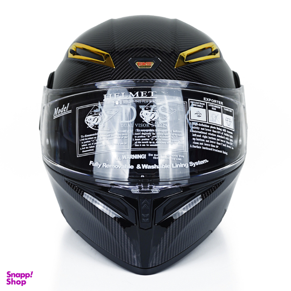 کلاه کاسکت فک متحرک کایک مدل 772 Carbon Fibr Pattern به همراه کاور