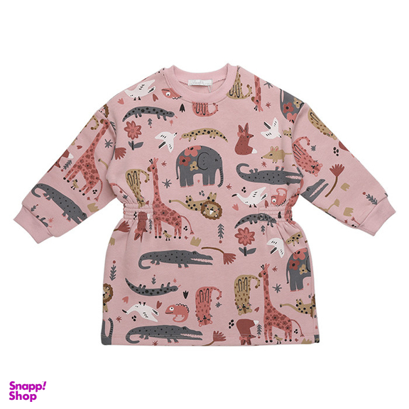 پیراهن دخترانه فیورلا مدل جنگل کد 33506