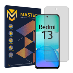 محافظ صفحه نمایش شفاف مستر مدل Resistant مناسب گوشی موبایل شیائومی Redmi 13