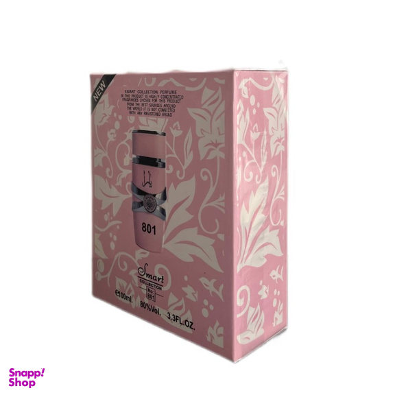 ادوپرفیوم زنانه اسمارت کالکشن مدل یارا کد 801 حجم 100 میلی لیتر