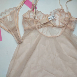 لباس خواب زنانه برتا کد 2200C رنگ کرم