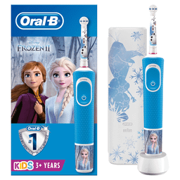 مسواک برقی کودک اورال-بی مدل Frozen به همراه قاب مسافرتی