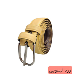 کمربند زنانه مدل سگگ میخی کد 011 رنگ زرد