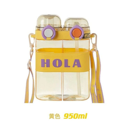 قمقمه دو مخزن بند دار مدل هولا کد 118 ظرفیت 500 میلی‌ لیتر