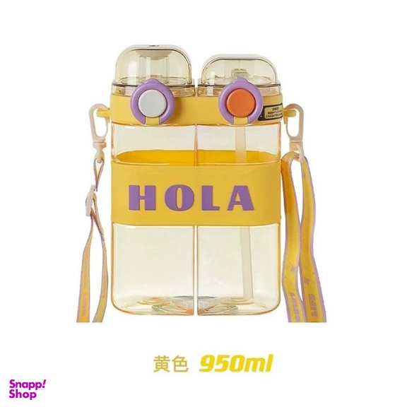 قمقمه دو مخزن بند دار مدل هولا کد 118 ظرفیت 500 میلی لیتر