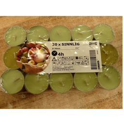 شمع وارمر ایکیا مدل SINNLIG_N بسته 30 عددی