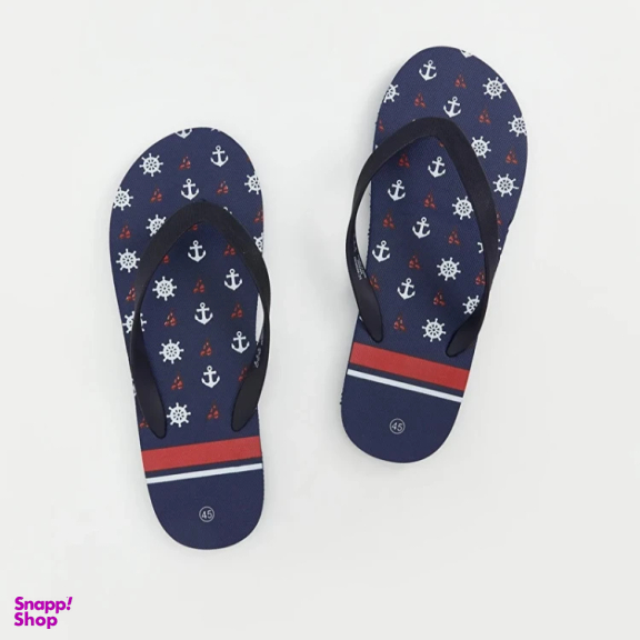 دمپایی لاانگشتی مردانه ال سی وایکیکی مدل Sealing v2 رنگ سرمه ای