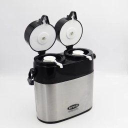 فلاسک ریور مدل دوقلو YP-ESTIL-8604 حجم 1 لیتر