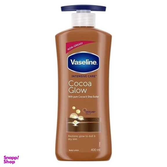 لوسیون بدن وازلین مدل کاکائویی حجم 400 میلی لیتر