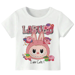 تیشرت دخترانه مدل A19 Labubu