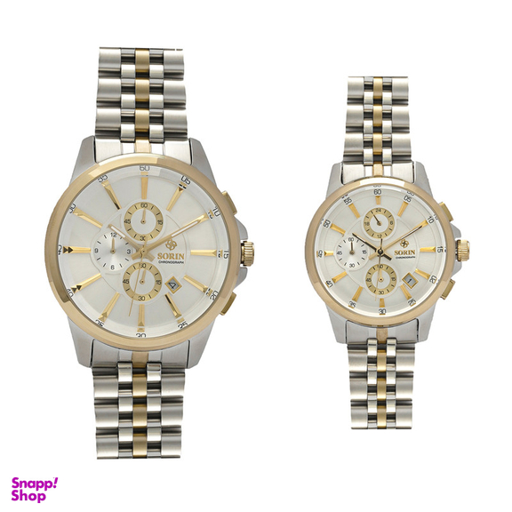 ست ساعت مچی عقربه ای زنانه و مردانه سورین مدل GL1194D-STO5S