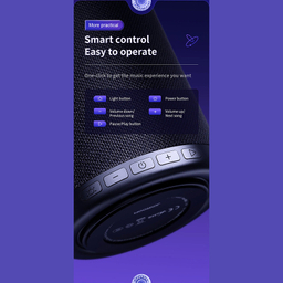 اسپیکر بلوتوثی قابل حمل جوی روم مدل JR-MSO1