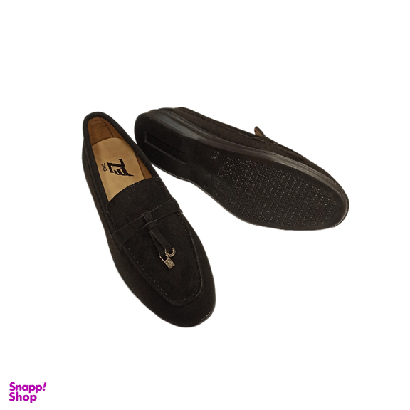 کفش کالج زنانه مدل Black Alma کد Alma_002
