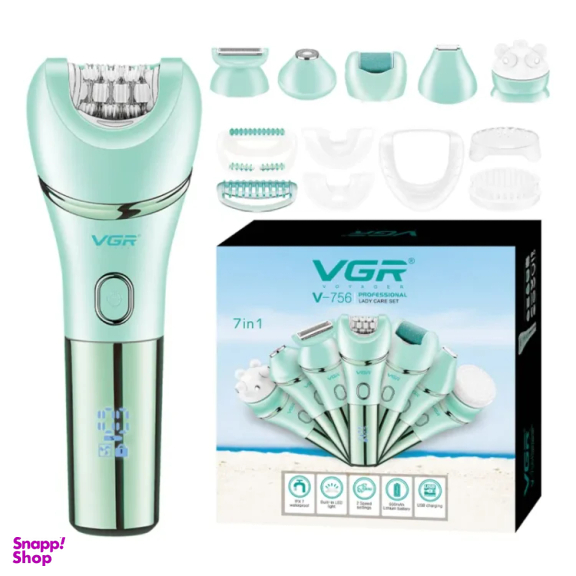 اپیلاتور هفت کاره وی جی آر کد v-756