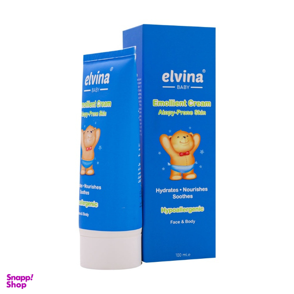 کرم کودک الوینا مدل امولیانت اتوپیک حجم 100 میلی لیتر