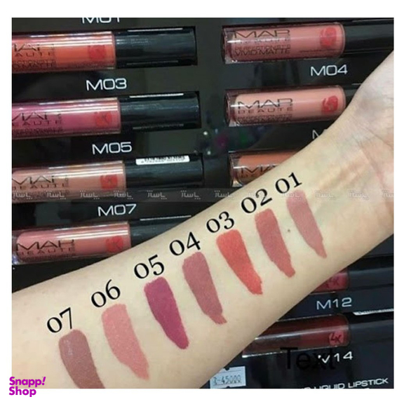 رژ لب مایع مپ بوته مدل Matte A Water Proof شماره 05