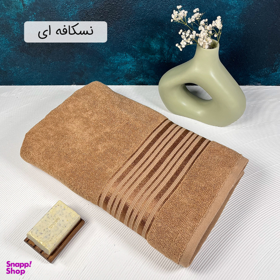 حوله حمام دنیز طرح پدرو سایز 100×155 سانتی متر