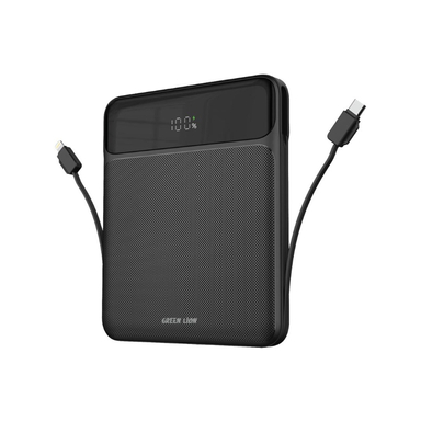 پاوربانک 120 وات گرین لاین مدل GNULTHIN20BK ظرفیت 20000 میلی‌ آمپر‌ ساعت