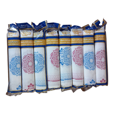 سفره یکبار مصرف هپی هوم مدل رولی مجموعه 8 عددی