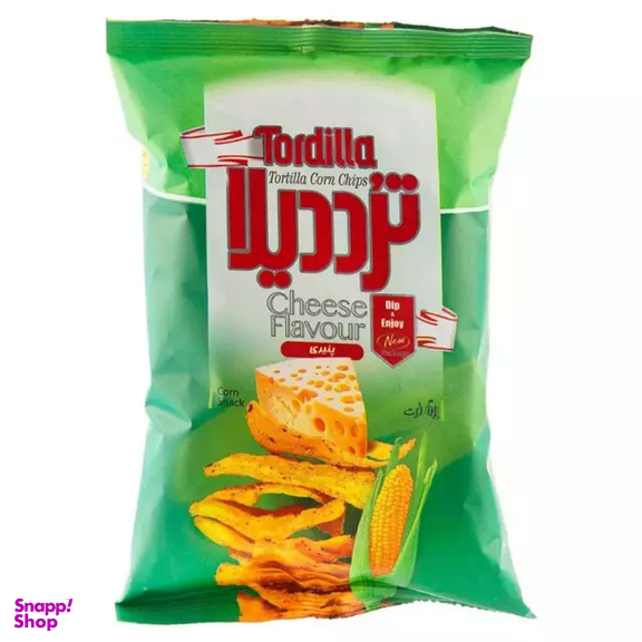 چیپس ذرت پنیری تردديلا وزن 60 گرم