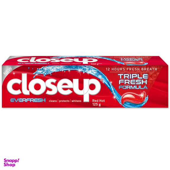 خمیر دندان کلوز آپ سری Ever Fresh مدل Red Hot وزن 125 گرم