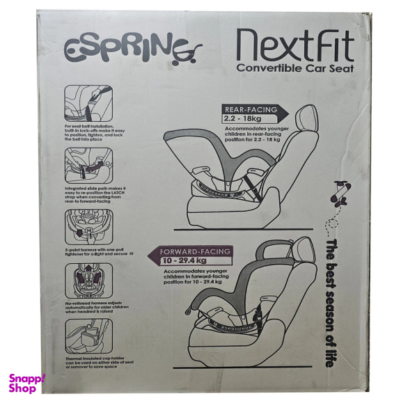 صندلی خودرو کودک اسپرینگ مدل NextFit