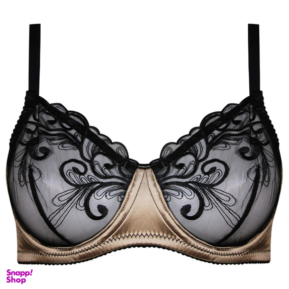 ست شورت و سوتین زنانه کارنا رز مدل فنردار کد 1035 رنگ طلایی