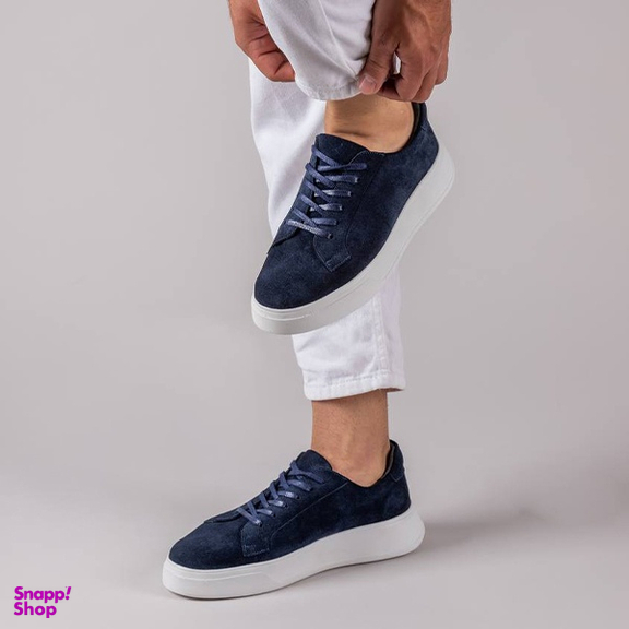 کفش جیر مردانه پانوپا مدل ونس رنگ مشکی