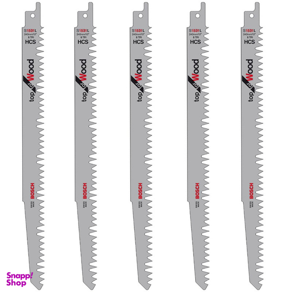 تیغه اره همه کاره بوش مدل 2608650676 بسته 5 عددی