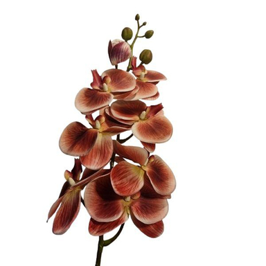 گل مصنوعی ارکیده کد 11053 رنگ زرشکی