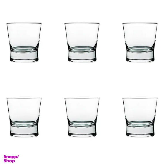 نیم لیوان پاشاباغچه مدل پترا کد 42265 بسته 12 عددی