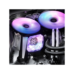 خنک کننده پردازنده مایع سیلوراستون مدل SST-IG240P-ARGB IceGem 240P