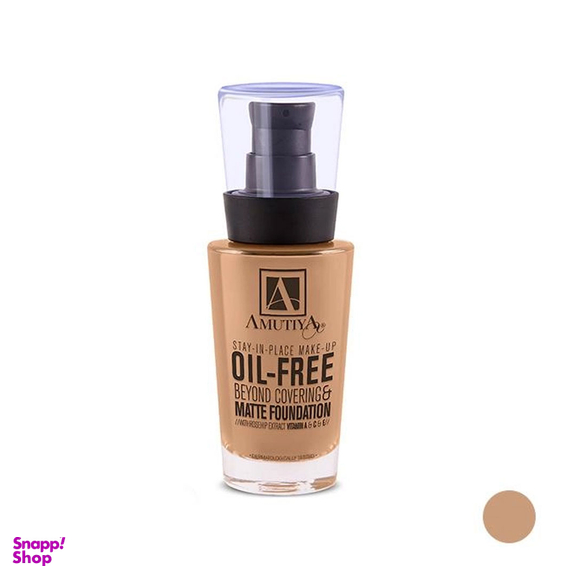 کرم پودر آموتیا مدل Oil Free حجم 30 میلی‌ لیتر