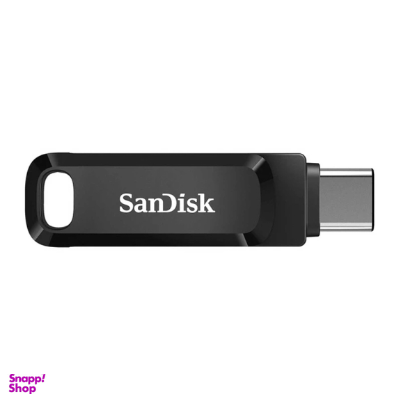 فلش مموری سن دیسک مدل Ultra Dual Drive GO USB Type-C ظرفیت 64 گیگابایت رنگ مشکی