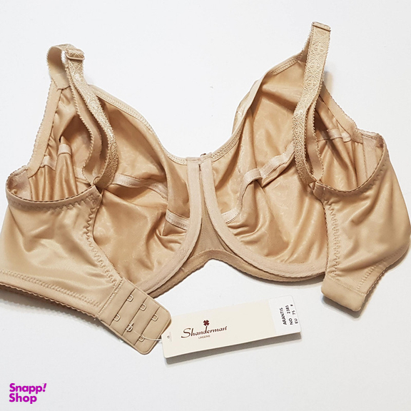 سوتین زنانه شاندرمن مدل فنردار کد 5080-2385-26 رنگ کرم