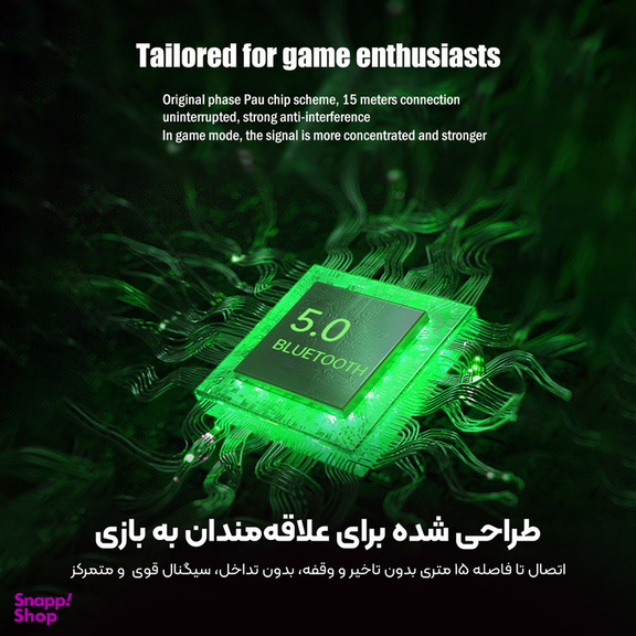 هدفون بی سیم مدل K77 TWS 5