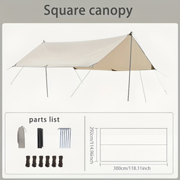 سایه بان کمپینگ چهار نفره مدل Beach Tent