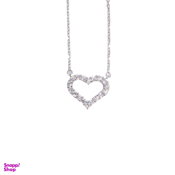 گردنبند نقره زنانه مدل قلب خاص جواهری کد 6933