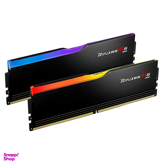 رم دسکتاپ جی اسکیل مدل Ripjaws M5 RGB DDR5-6000 CL36 1.35V ظرفیت16 گیگابایت بسته 2 عددی