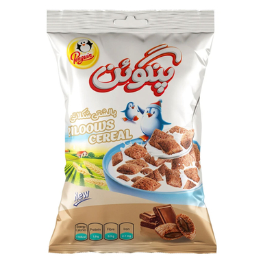 بالشتی شکلاتی پنگوئن وزن 60 گرم