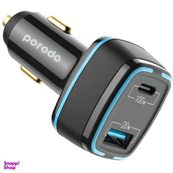 شارژر فندکی فست شارژ پرودو مدل 120W Car Charger