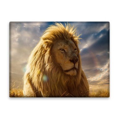 کاشی اطلس آبی طرح شیر مدل T1629